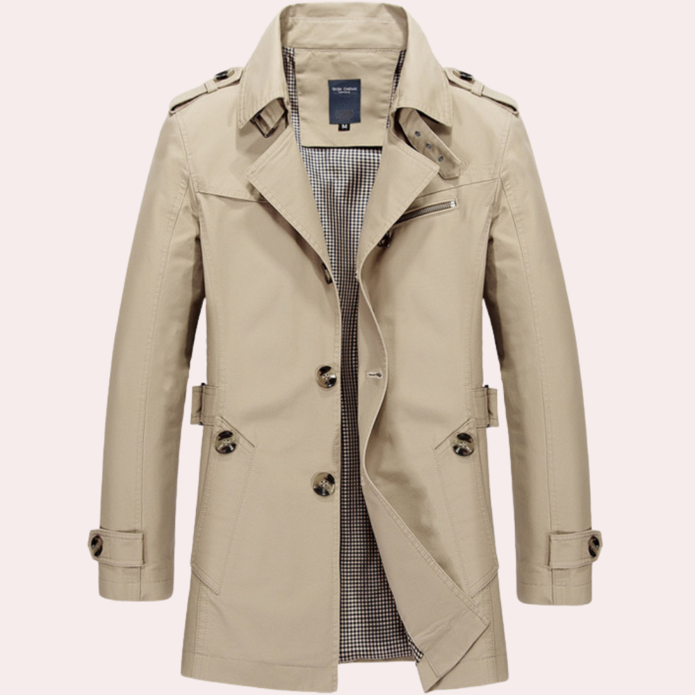 Nieuwe collectie trenchcoats heren