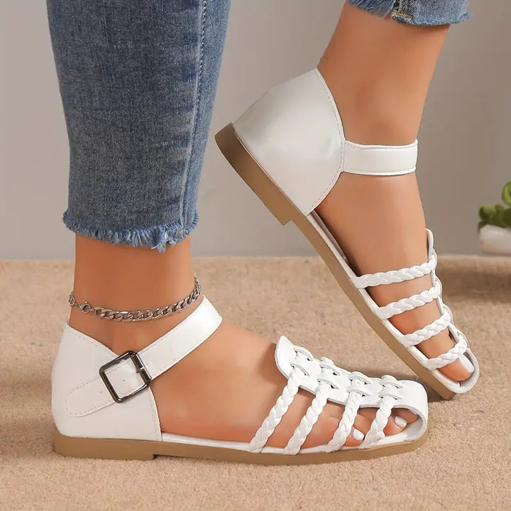 Chloé - Dames Platte Sandalen met Gesloten Neus