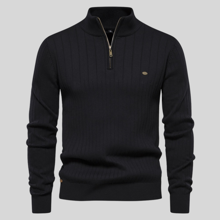 Ruben | Half zip trui voor heren