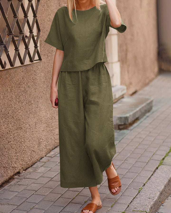 Felice - Dames Loose-Fit Loungewear Set - Casual Comfort met Moderne Stijl