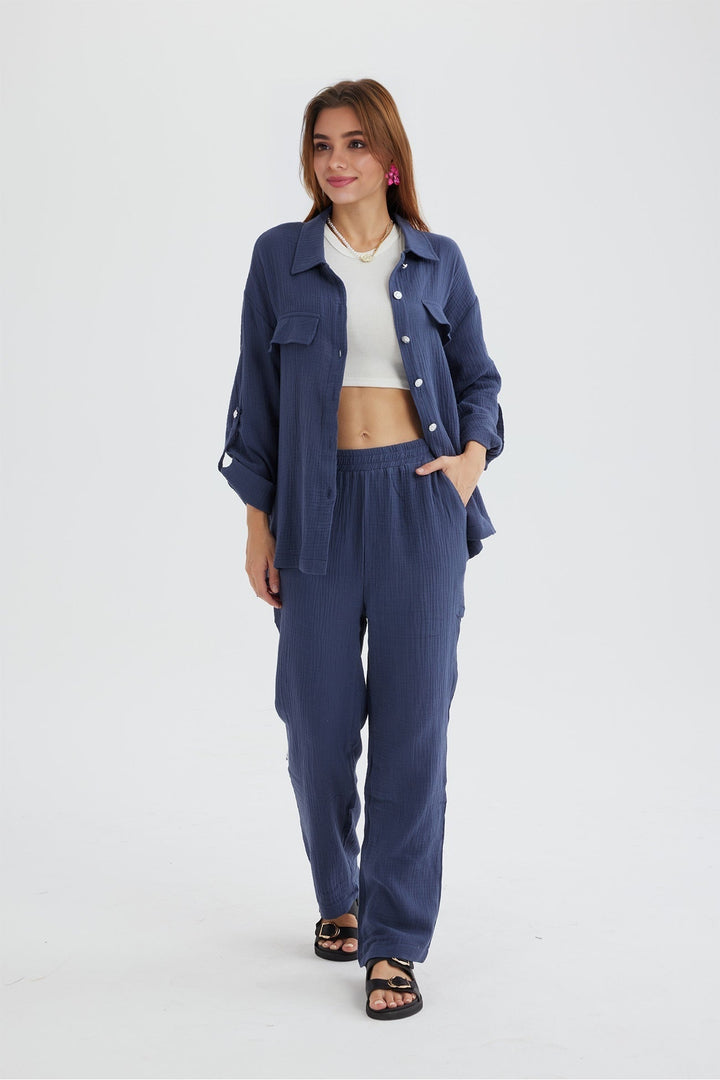 Daphne - Dames Zomerse Tweedelige Set - Frisse en Trendy Outfit