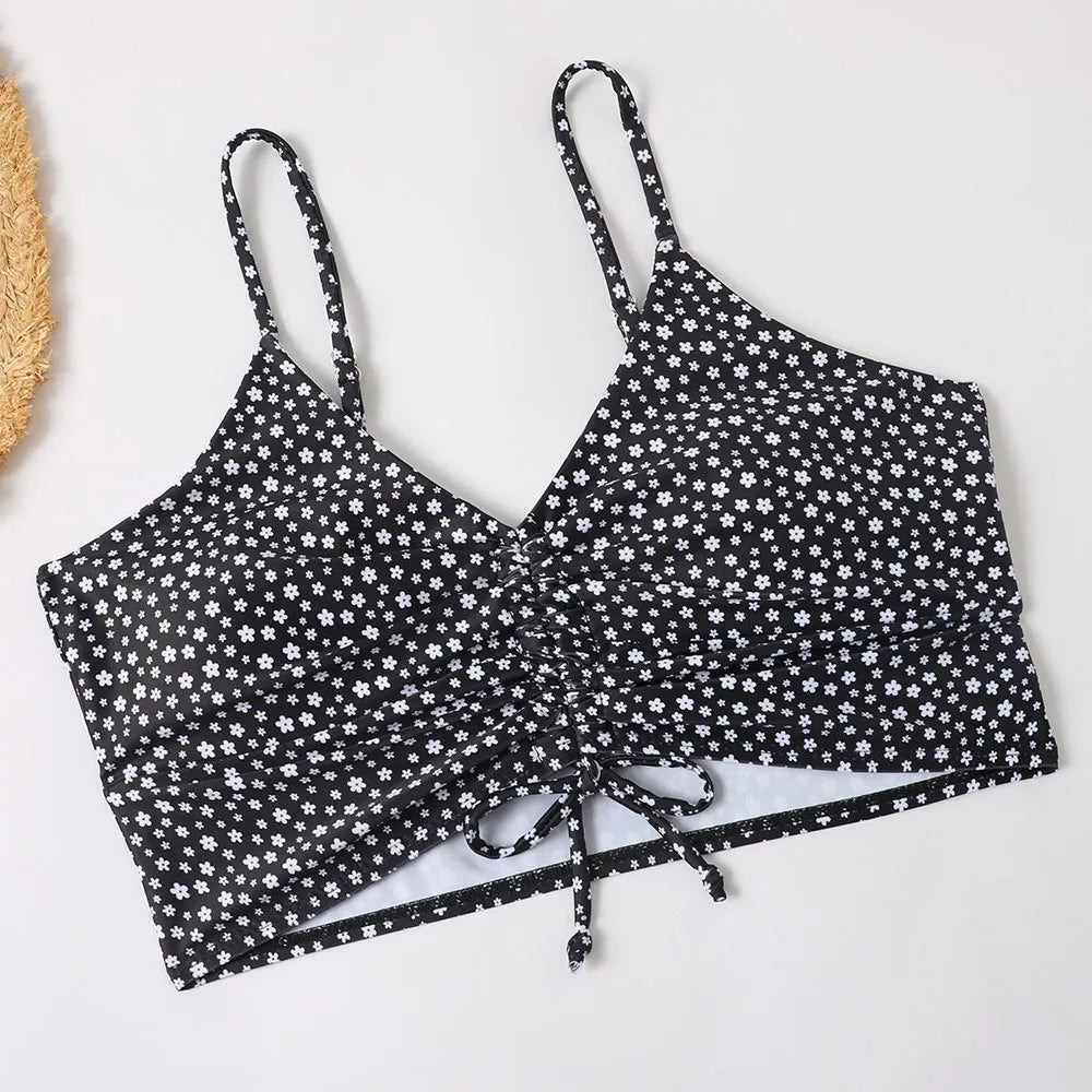 Bikiniset met hoge taille en bloemenprint – stijlvol en comfortabel voor elke zomerdag