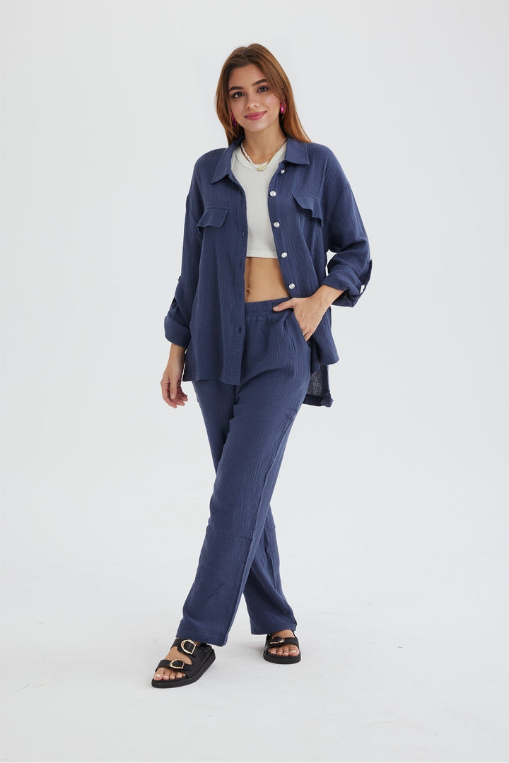 Daphne - Dames Zomerse Tweedelige Set - Frisse en Trendy Outfit
