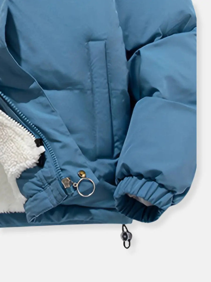 Marije | Warme winterjas met rits voor dames