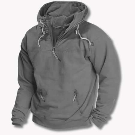 Heren hoodie winter – Warme en comfortabele hoodie met vintage uitstraling