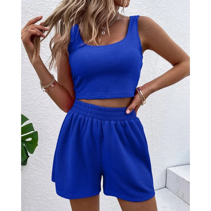 Mila - Dames Ribstof Set - Tweedelig met Comfortabele Pasvorm