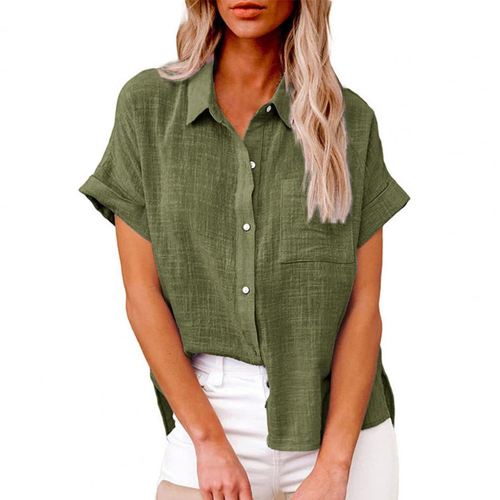 Nora - Dames Zomerblouse - Lichtgewicht en Luchtig voor Warme Dagen