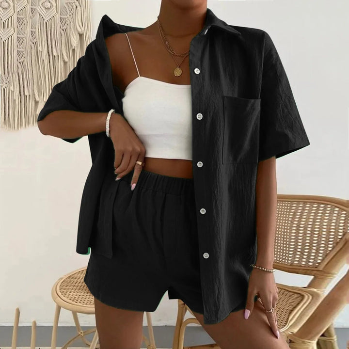 Elise - Dames Zomerset - Luchtige en Modieuze Tweedelige Outfit