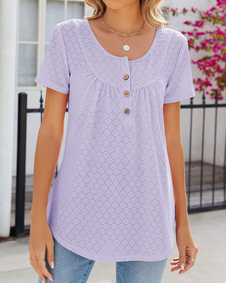 Nienke - Dames Shirt met Knopen
