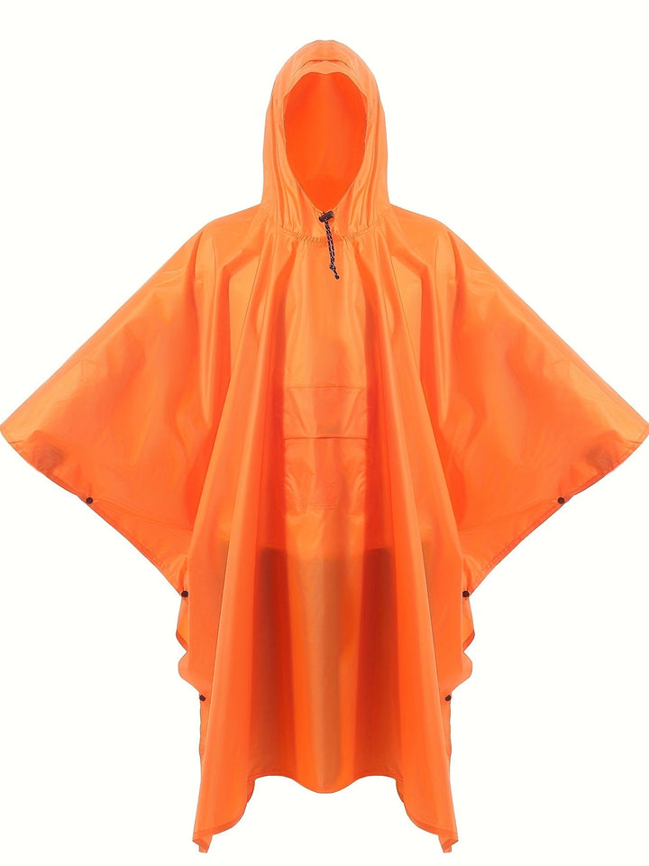 Waterdichte poncho heren – Veelzijdige regenbescherming voor elke buitenactiviteit