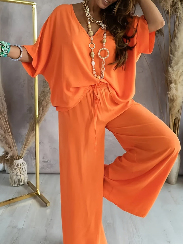 Yara - Dames Casual Set - Tweedelige Outfit voor Ontspannen Stijl