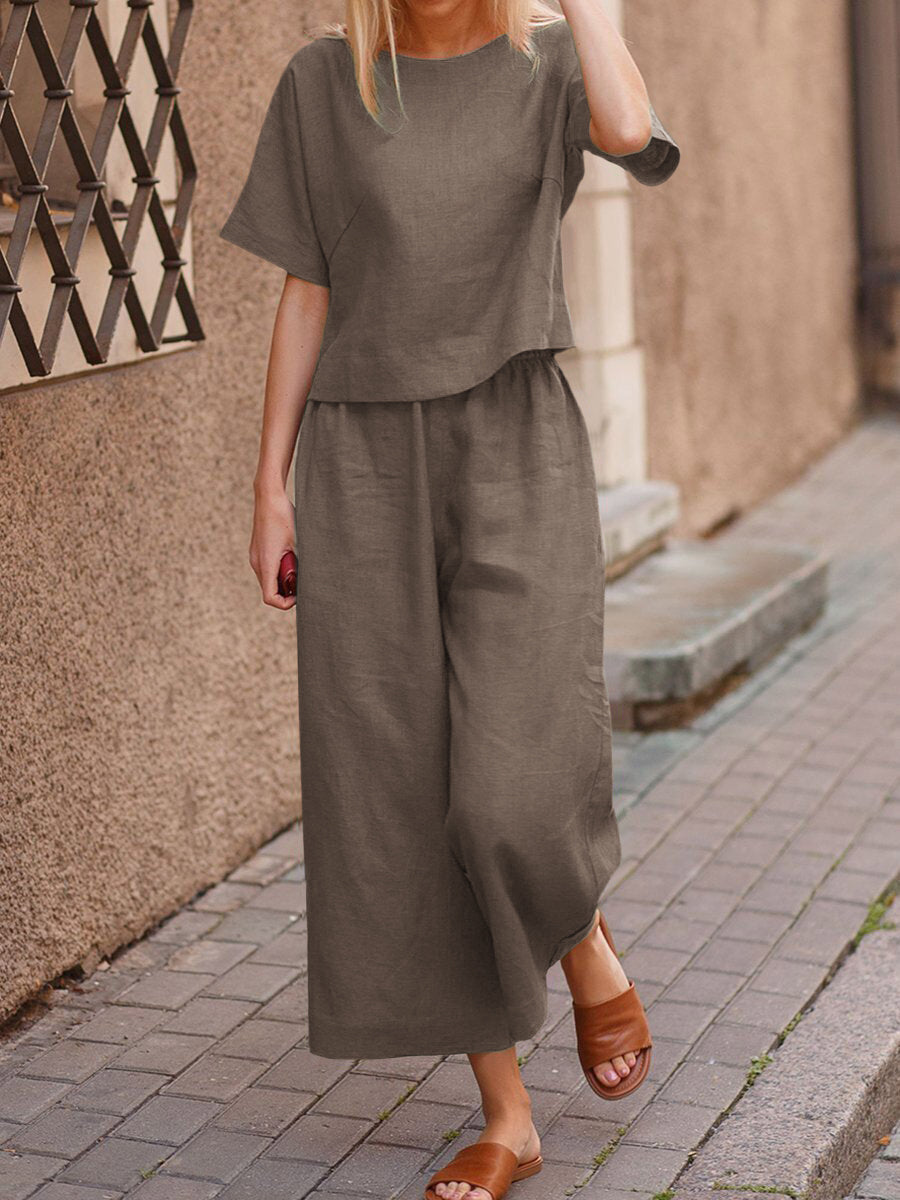 Felice - Dames Loose-Fit Loungewear Set - Casual Comfort met Moderne Stijl