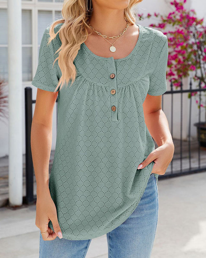 Nienke - Dames Shirt met Knopen