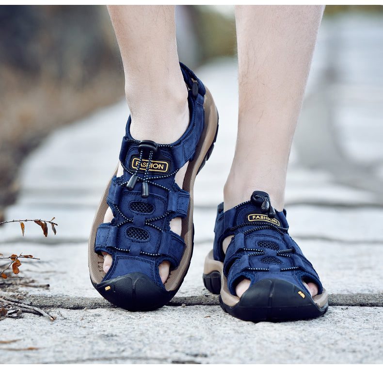 Tiroler heren sandalen – stevig, comfortabel en klaar voor elk zomers avontuur