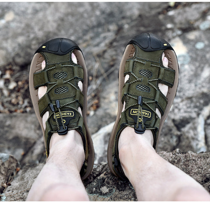 Tiroler heren sandalen – stevig, comfortabel en klaar voor elk zomers avontuur