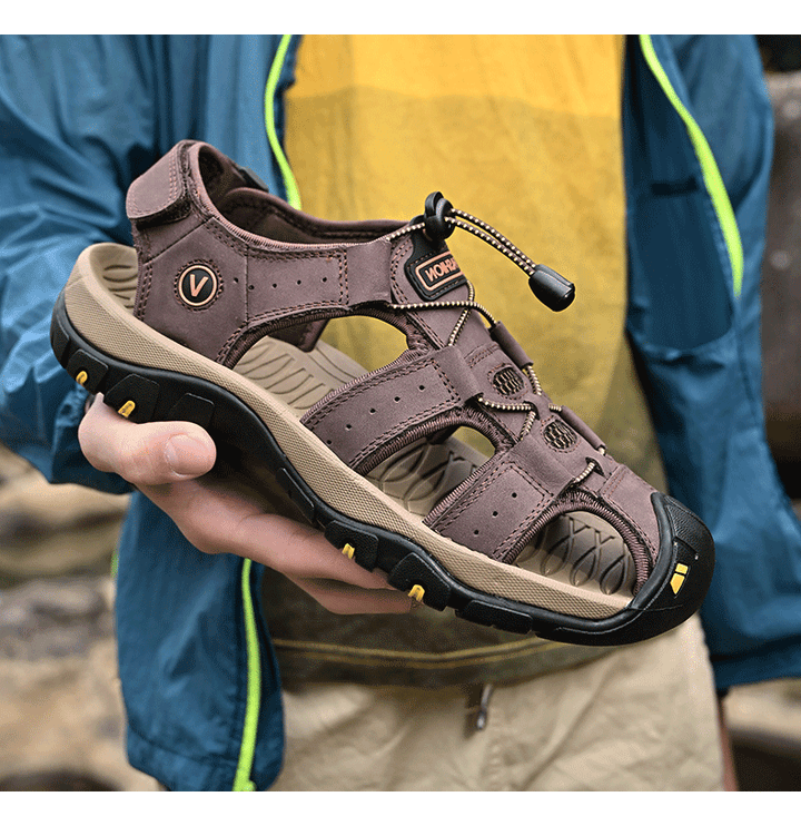 Tiroler heren sandalen – stevig, comfortabel en klaar voor elk zomers avontuur