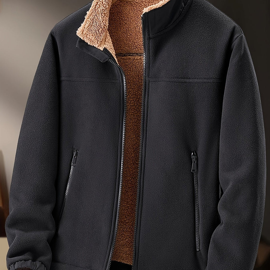 Tim | fleecevest met voering en rits voor heren