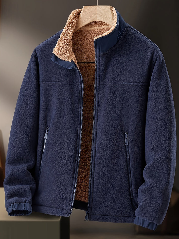 Tim | fleecevest met voering en rits voor heren