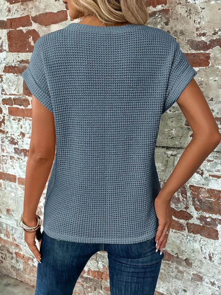 Juliette - Dames Casual T-Shirt met Korte Mouwen