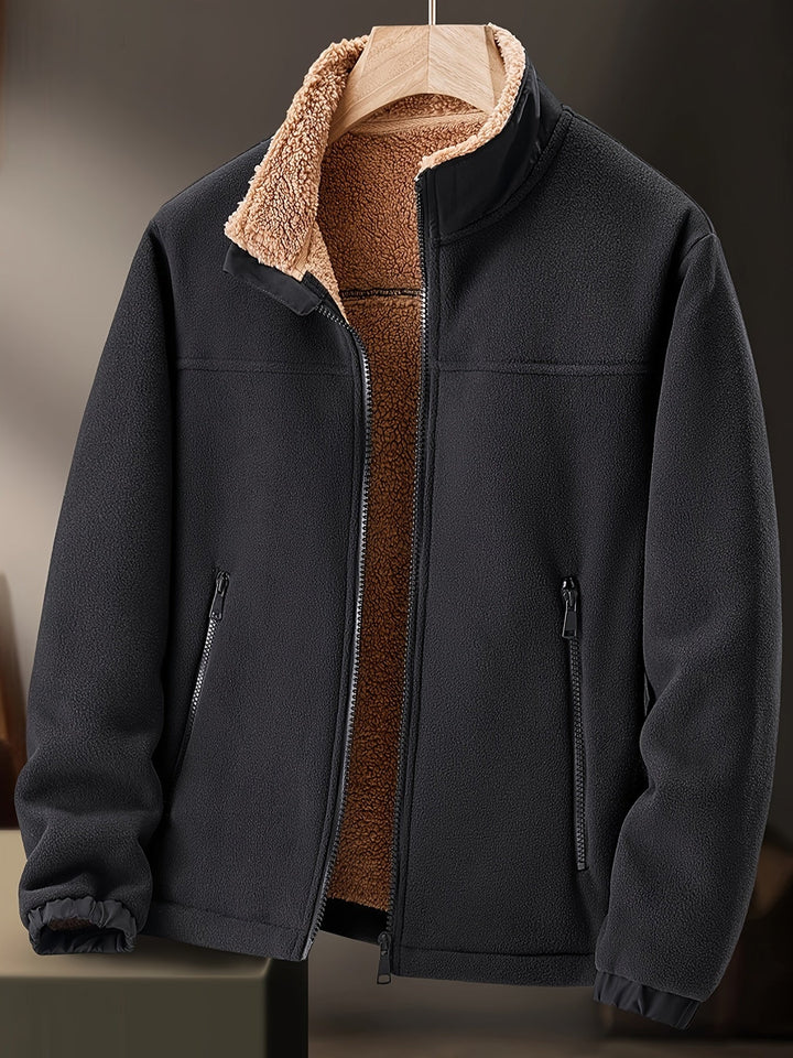 Tim | fleecevest met voering en rits voor heren