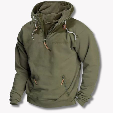 Heren hoodie winter – Warme en comfortabele hoodie met vintage uitstraling