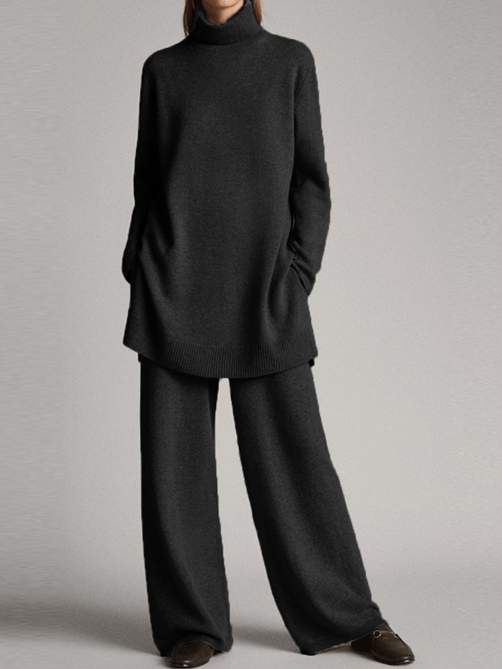 Grace | Tweedelige lounge set met hoge hals voor dames