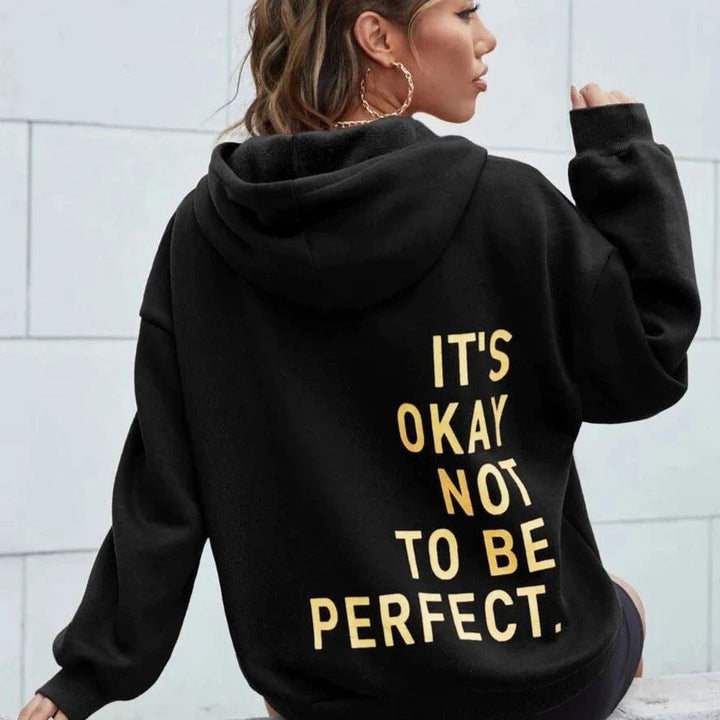 Kees | Hoodie met print voor dames
