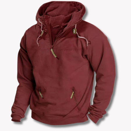 Heren hoodie winter – Warme en comfortabele hoodie met vintage uitstraling