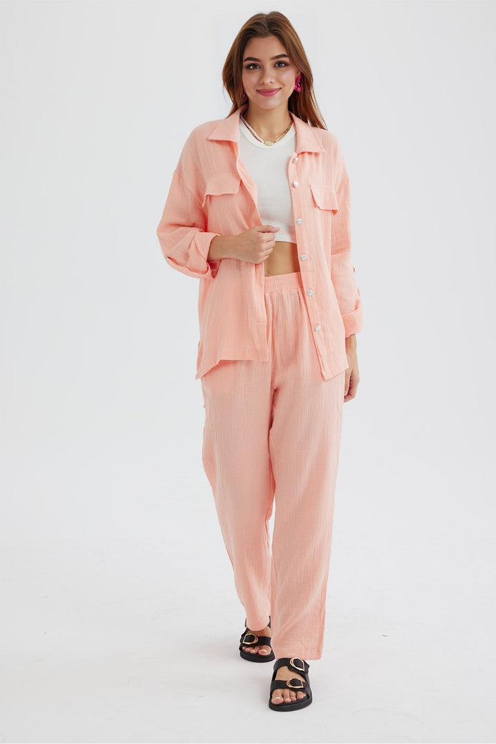 Daphne - Dames Zomerse Tweedelige Set - Frisse en Trendy Outfit