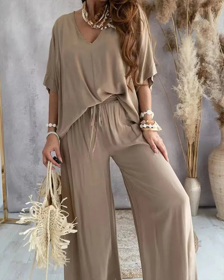 Juliette - Dames Wijde Kledingset - Stijlvolle en Luchtige Outfit met Ruime Pasvorm