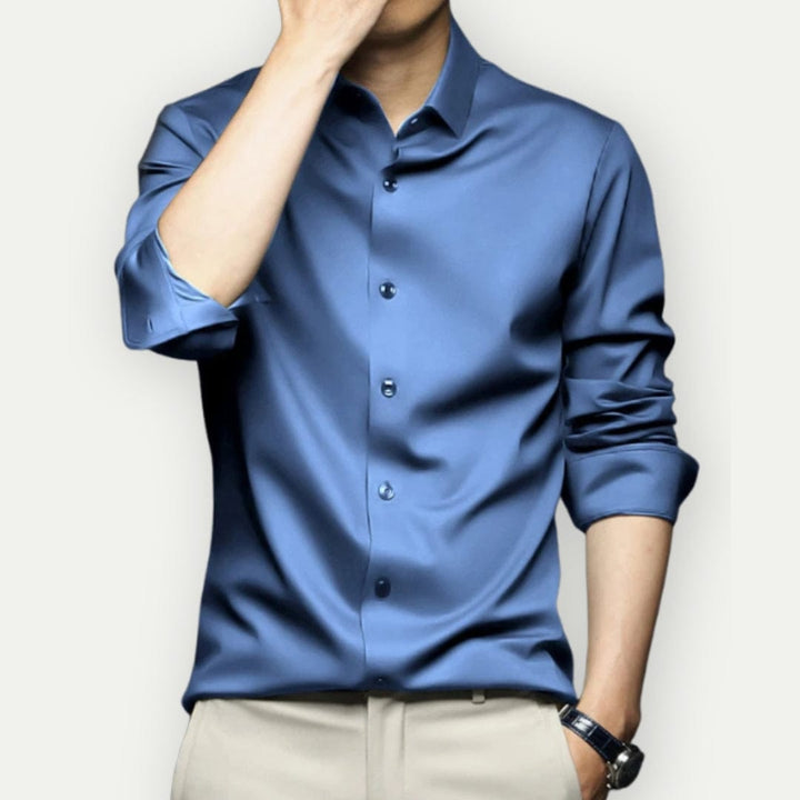 Heren overhemd slim fit – Kreukvrij, stijlvol en veelzijdig voor elke gelegenheid