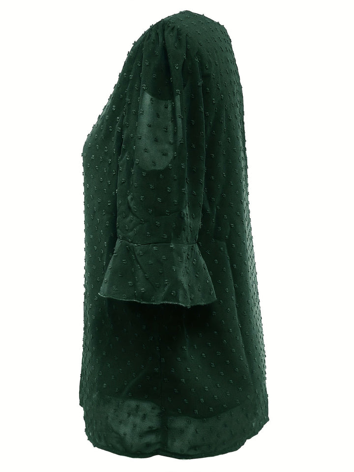 Nina - Dames Blouse - Losse Pasvorm van Chiffon