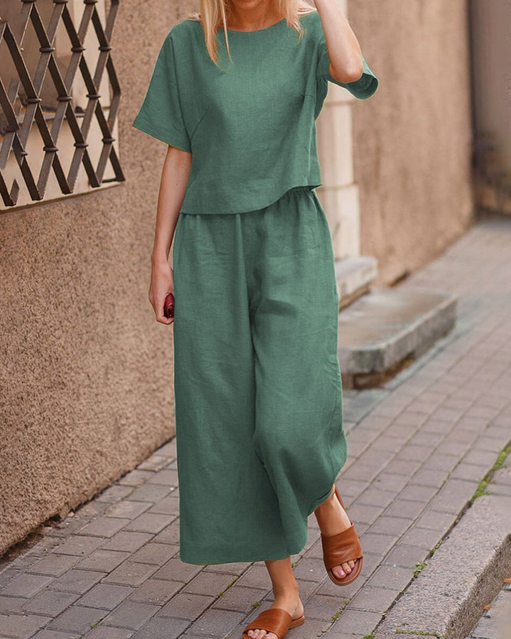Felice - Dames Loose-Fit Loungewear Set - Casual Comfort met Moderne Stijl