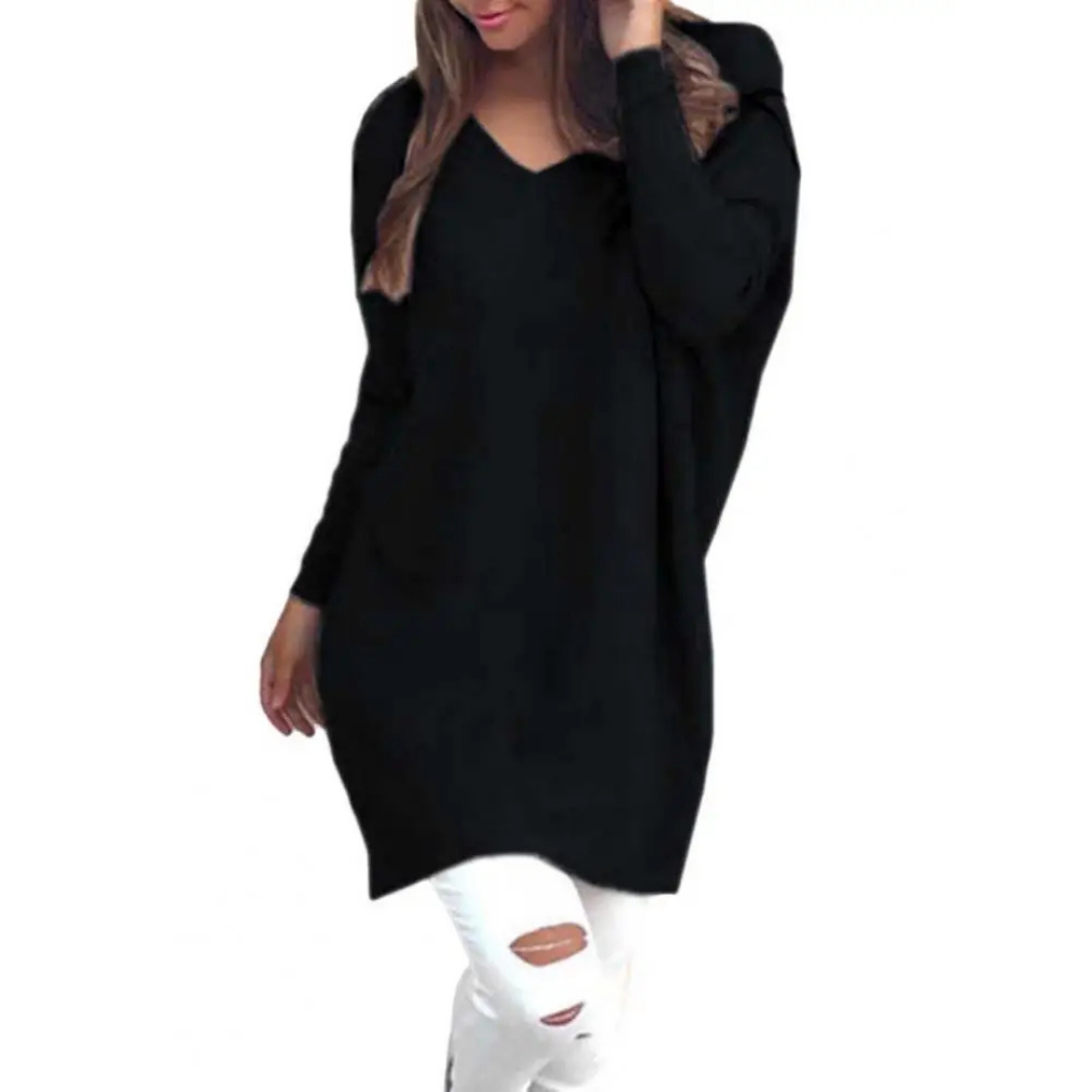 Daan | Oversized V-hals trui voor dames