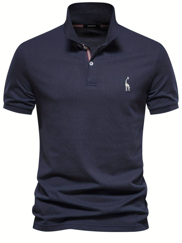Heren polo effen – Tijdloze polo met comfortabele pasvorm en veelzijdige stijl