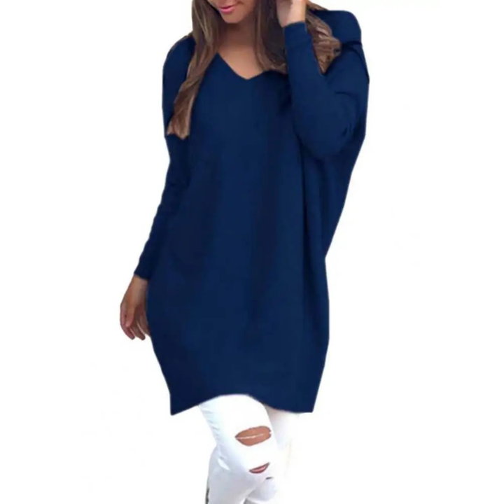 Daan | Oversized V-hals trui voor dames