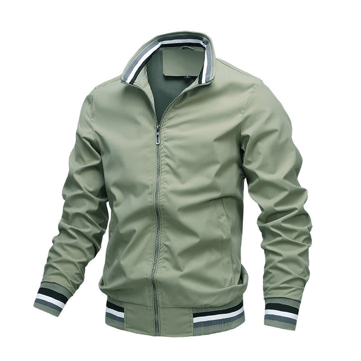Milan | Lichtgewicht ademende polyester herfstjas voor heren met sportieve afwerking