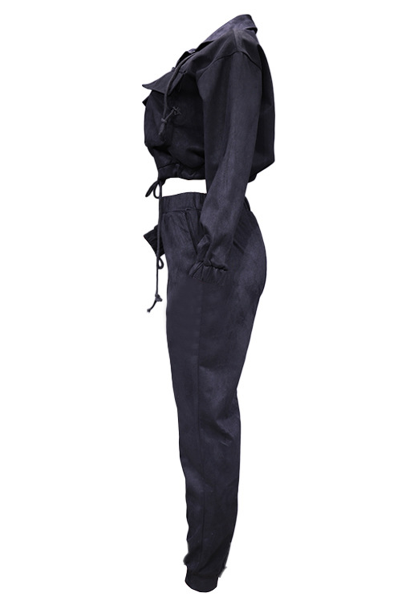 Lotte - Dames Tweedelige Set - Casual met Kraag, Ritssluiting en Lange Mouwen