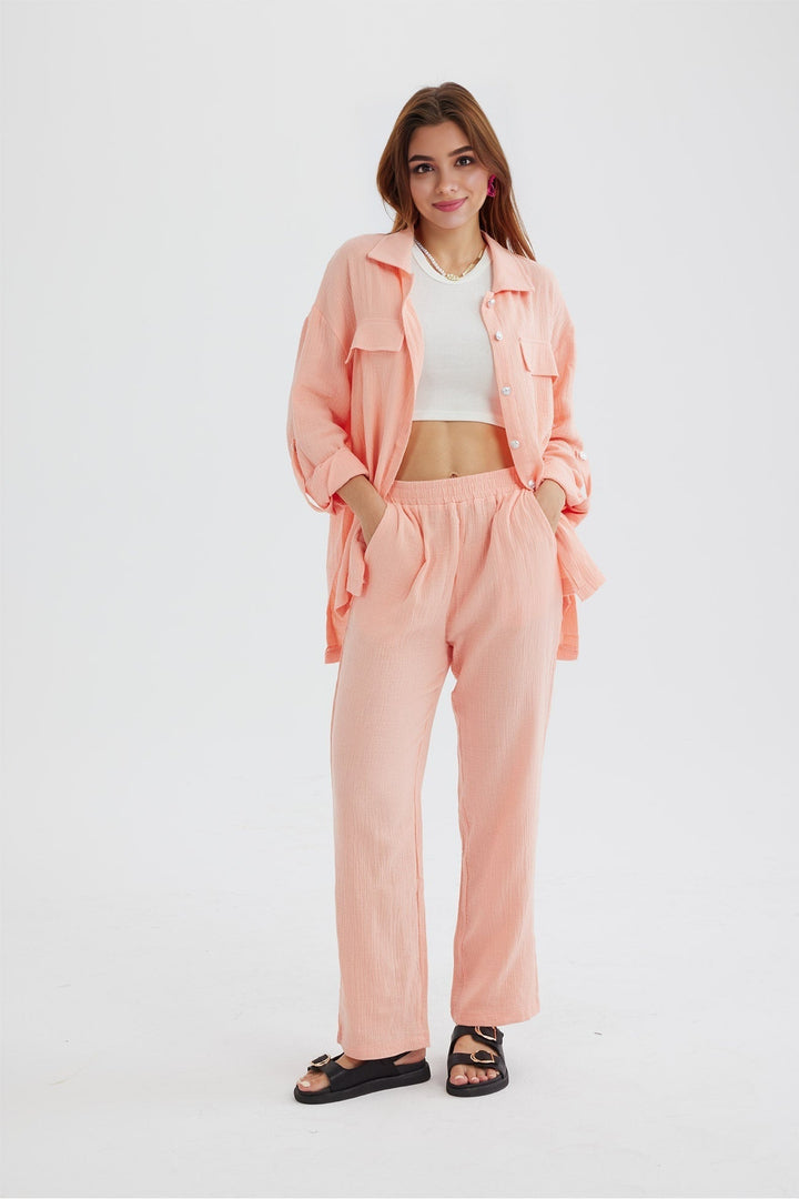 Daphne - Dames Zomerse Tweedelige Set - Frisse en Trendy Outfit