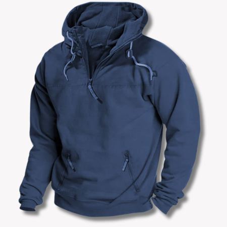 Heren hoodie winter – Warme en comfortabele hoodie met vintage uitstraling