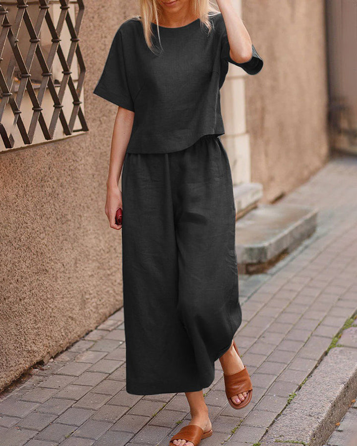 Felice - Dames Loose-Fit Loungewear Set - Casual Comfort met Moderne Stijl