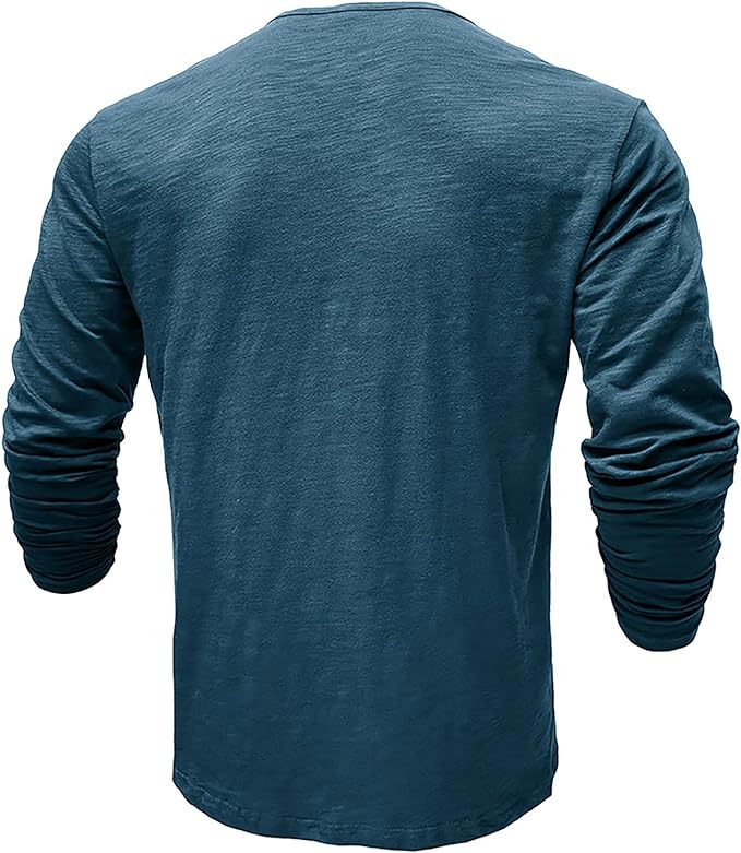 Leonard | Lichtgewicht ademend katoenen shirt voor heren met relaxed fit