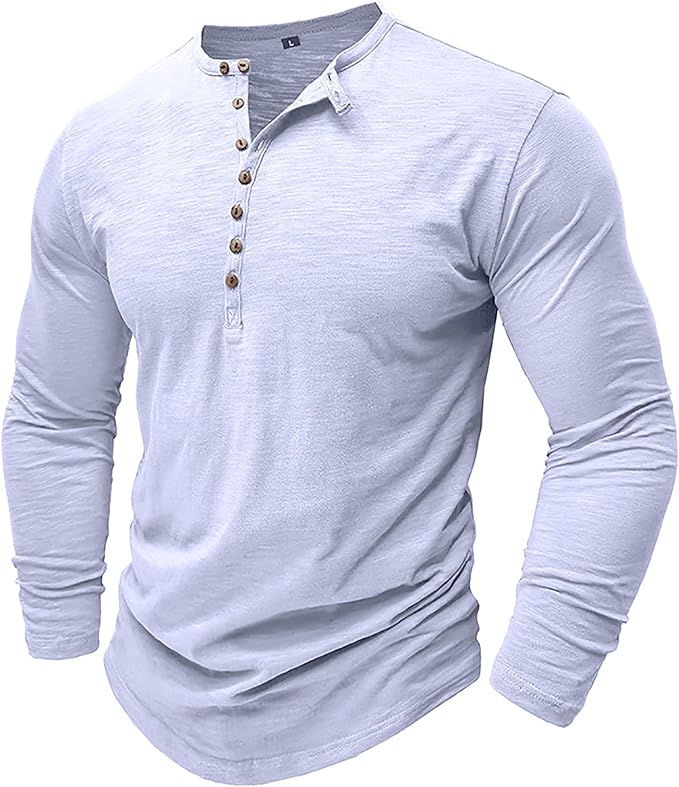 Leonard | Lichtgewicht ademend katoenen shirt voor heren met relaxed fit