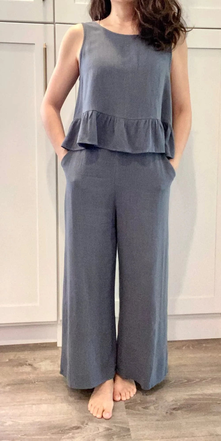 Yara - Dames Zomers Tweedelige Set - Fris en Elegant voor Zonnige Dagen