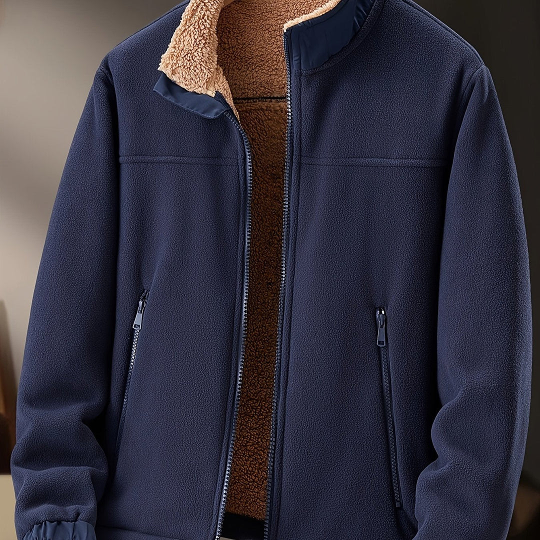 Tim | fleecevest met voering en rits voor heren