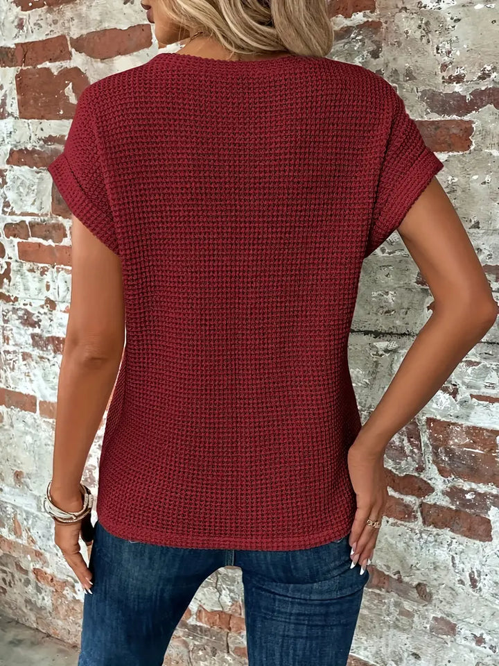 Juliette - Dames Casual T-Shirt met Korte Mouwen
