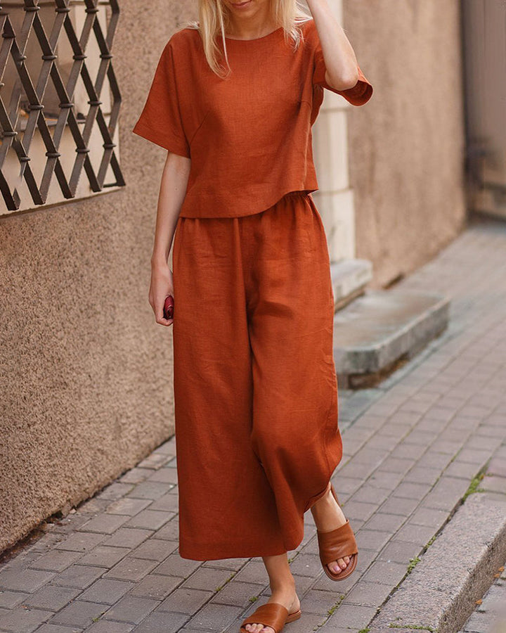 Felice - Dames Loose-Fit Loungewear Set - Casual Comfort met Moderne Stijl