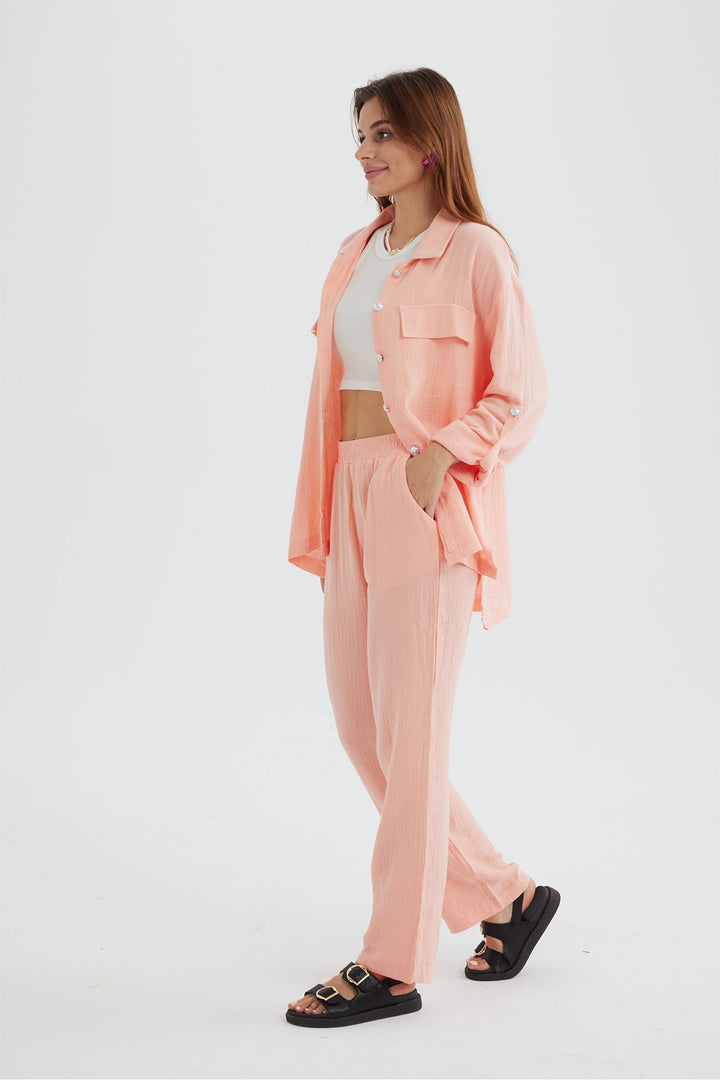 Daphne - Dames Zomerse Tweedelige Set - Frisse en Trendy Outfit