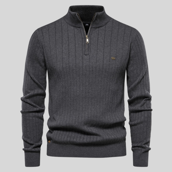 Ruben | Half zip trui voor heren