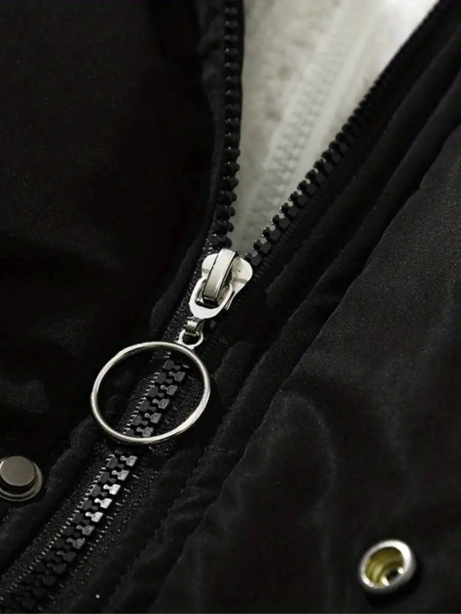 Marije | Warme winterjas met rits voor dames